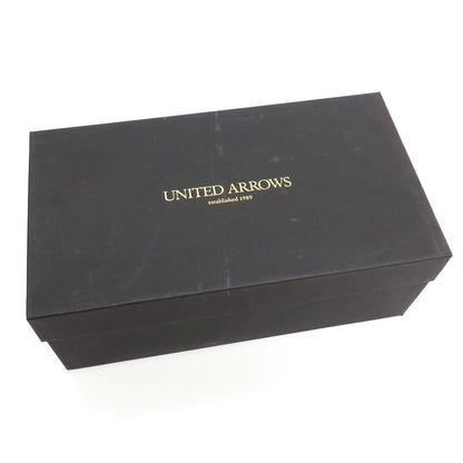 【中古】ユナイテッドアローズ UNITED ARROWS ヌバック ドレスシューズ ホワイト【サイズ39 1/2】【 状態ランクA 】【 メンズ 】