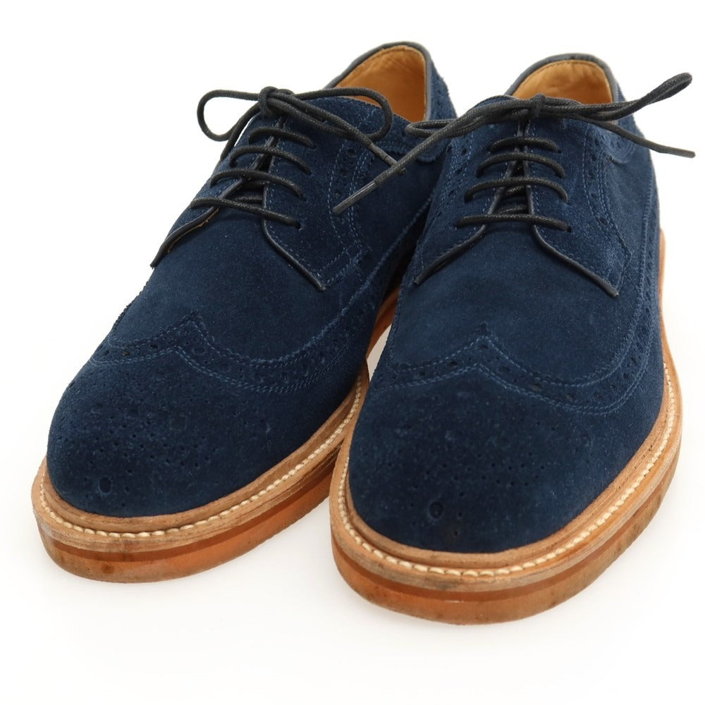 【中古】フォーティーセカンド ロイヤルハイランド 42ND ROYAL HIGHLAND スエード ドレスシューズ ライトネイビー【サイズ5 1/2】【 状態ランクA 】【 メンズ 】