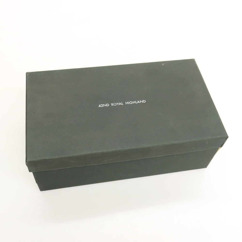 【中古】フォーティーセカンド ロイヤルハイランド 42ND ROYAL HIGHLAND スエード ドレスシューズ ライトネイビー【サイズ5 1/2】【 状態ランクA 】【 メンズ 】