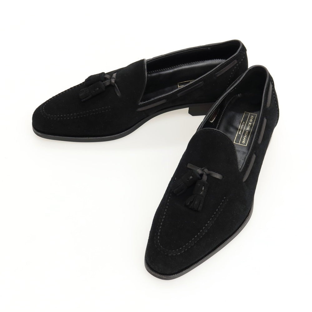 【中古】フォーティーセカンド ロイヤルハイランド 42ND ROYAL HIGHLAND スエード ローファー ブラック【サイズ5 1/2】【 状態ランクA 】【 メンズ 】