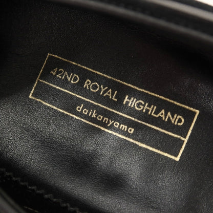 【中古】フォーティーセカンド ロイヤルハイランド 42ND ROYAL HIGHLAND スエード ローファー ブラック【サイズ5 1/2】【 状態ランクA 】【 メンズ 】