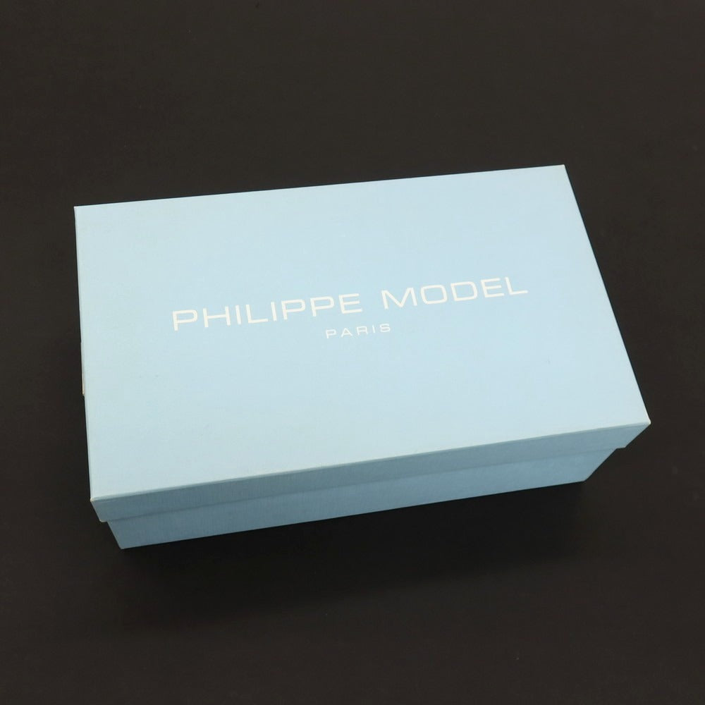 【中古】フィリップモデル PHILIPPE MODEL スエード ナイロン系 スニーカー ホワイトxブルー【サイズ40】【 状態ランクA 】【 メンズ 】