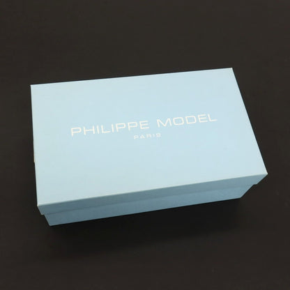 【中古】フィリップモデル PHILIPPE MODEL スエード ナイロン系 スニーカー ホワイトxブルー【サイズ40】【 状態ランクA 】【 メンズ 】