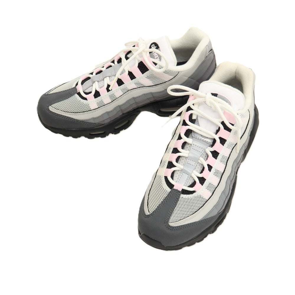 【中古】ナイキ NIKE AirMAX95PRM CJ0588-001 スニーカー グレーxピンク【サイズ26】【 状態ランクA 】【 メンズ 】