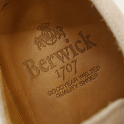 【中古】バーウィック BERWICK 3637 スエード ドレスシューズ ベージュ【サイズ5】【 状態ランクA 】【 メンズ 】