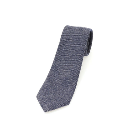 【中古】ポールスミス Paul Smith ウール 無地ネクタイ ネイビー【 状態ランクB 】【 メンズ 】