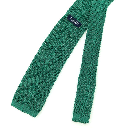 【中古】ハケットロンドン HACKETT LONDON シルク ニットタイ ネクタイ グリーン【 状態ランクB 】【 メンズ 】