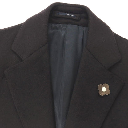 【中古】ラルディーニ LARDINI ウール チェスターフィールドコート ダークネイビー【サイズ46 7REG】【 状態ランクB 】【 メンズ 】