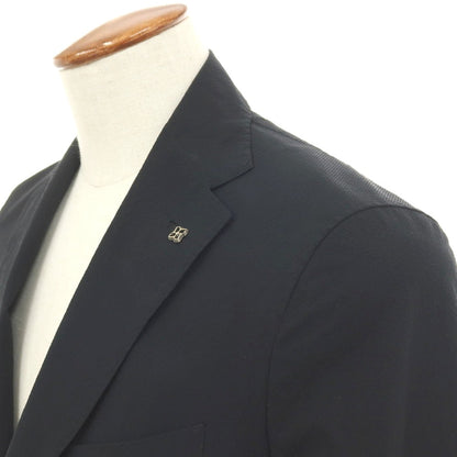 【中古】タリアトーレ TAGLIATORE ポリエステル 2B カジュアルジャケット ブラック【サイズ46/R】【 状態ランクC 】【 メンズ 】