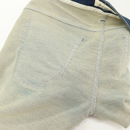 【中古】シビリア SIVIGLIA ストレッチ コットンポリエステル デニムパンツ ネイビー【サイズ30】【 状態ランクC 】【 メンズ 】