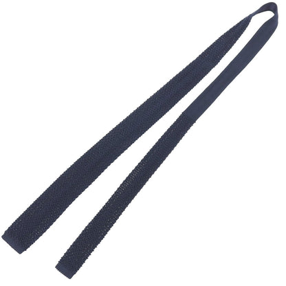 【中古】フェアファクス FAIRFAX シルク ニットタイ ネクタイ ネイビー【 状態ランクB 】【 メンズ 】