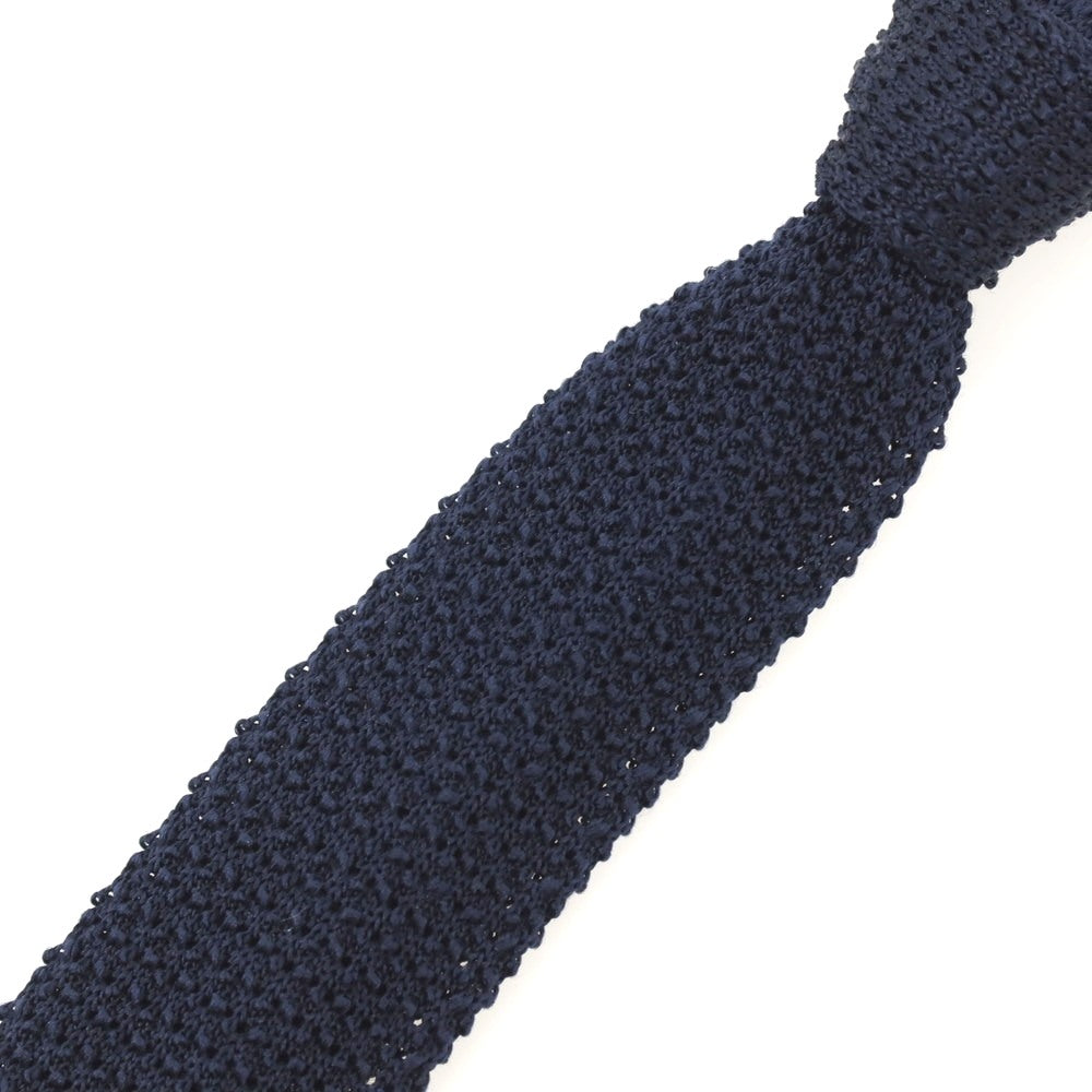【中古】フェアファクス FAIRFAX シルク ニットタイ ネクタイ ネイビー【 状態ランクB 】【 メンズ 】