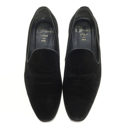 【中古】ディメッラ DI MELLA スエード ローファー ブラック【サイズ7】【 状態ランクC 】【 メンズ 】