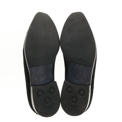 【中古】ディメッラ DI MELLA スエード ローファー ブラック【サイズ7】【 状態ランクC 】【 メンズ 】