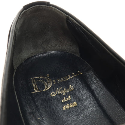 【中古】ディメッラ DI MELLA スエード ローファー ブラック【サイズ7】【 状態ランクC 】【 メンズ 】