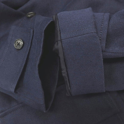 【中古】マッキントッシュ ロンドン MACKINTOSH LONDON リネン ダッフルコート ネイビー【サイズL】【 状態ランクB 】【 メンズ 】