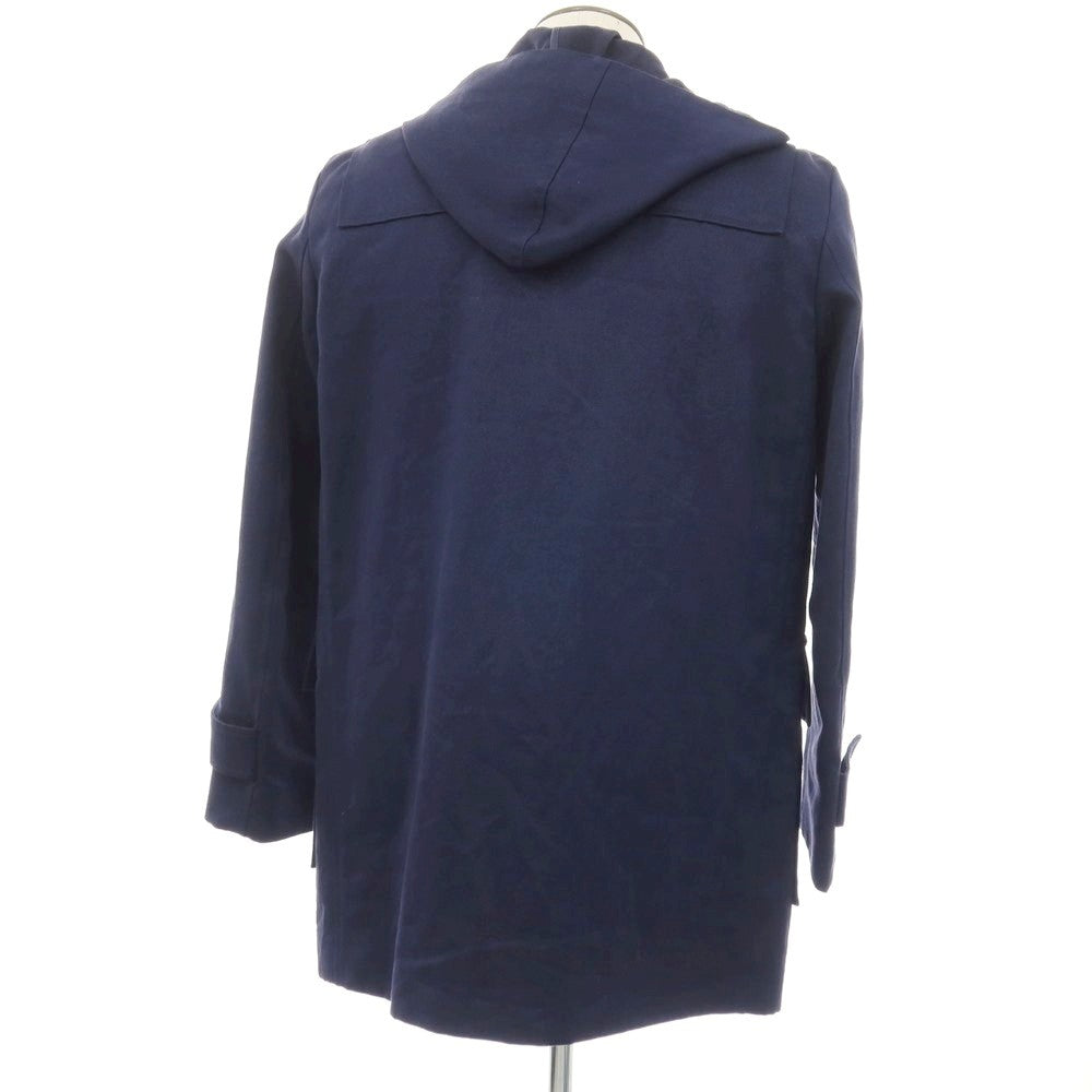 【中古】マッキントッシュ ロンドン MACKINTOSH LONDON リネン ダッフルコート ネイビー【サイズL】【 状態ランクB 】【 メンズ 】