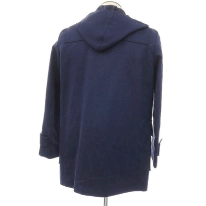 【中古】マッキントッシュ ロンドン MACKINTOSH LONDON リネン ダッフルコート ネイビー【サイズL】【 状態ランクB 】【 メンズ 】