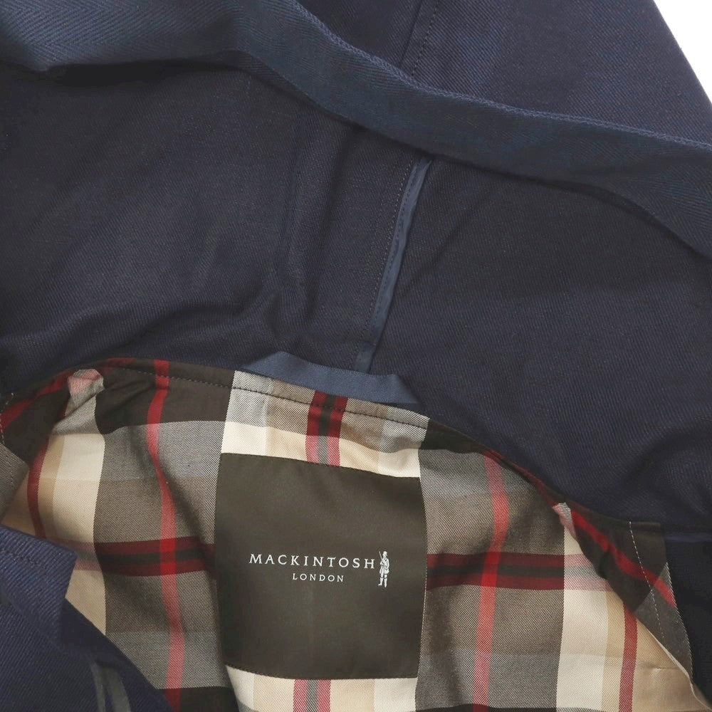 【中古】マッキントッシュ ロンドン MACKINTOSH LONDON リネン ダッフルコート ネイビー【サイズL】【 状態ランクB 】【 メンズ 】