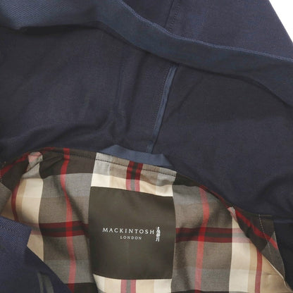 【中古】マッキントッシュ ロンドン MACKINTOSH LONDON リネン ダッフルコート ネイビー【サイズL】【 状態ランクB 】【 メンズ 】