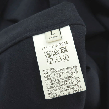 【中古】ユナイテッドアローズ UNITED ARROWS コットンポリエステル 半袖ポロシャツ ネイビー【サイズL】【 状態ランクB 】【 メンズ 】