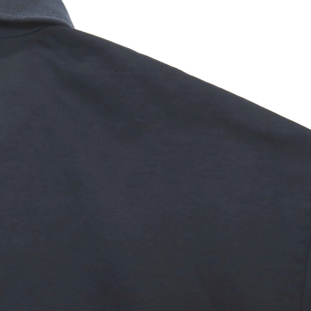 【中古】ユナイテッドアローズ UNITED ARROWS コットンポリエステル 半袖ポロシャツ ネイビー【サイズL】【 状態ランクB 】【 メンズ 】