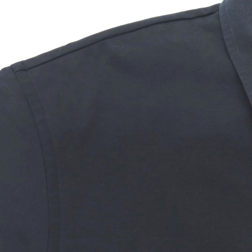【中古】ユナイテッドアローズ UNITED ARROWS コットンポリエステル 半袖ポロシャツ ネイビー【サイズL】【 状態ランクB 】【 メンズ 】