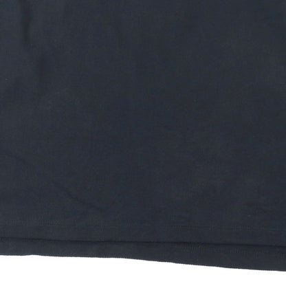 【中古】バーニーズニューヨーク BARNEYS NEWYORK コットン 鹿の子 半袖ポロシャツ ネイビー【サイズL】【 状態ランクC 】【 メンズ 】