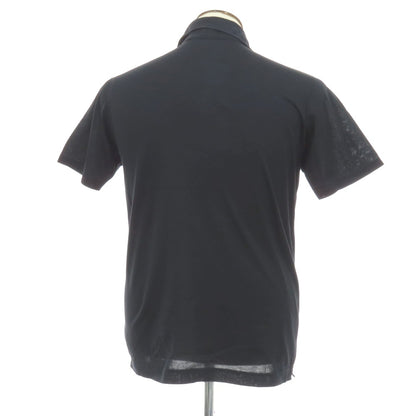 【中古】ドルモア DRUMOHR コットン 半袖ポロシャツ ダークネイビー【サイズL】【 状態ランクC 】【 メンズ 】