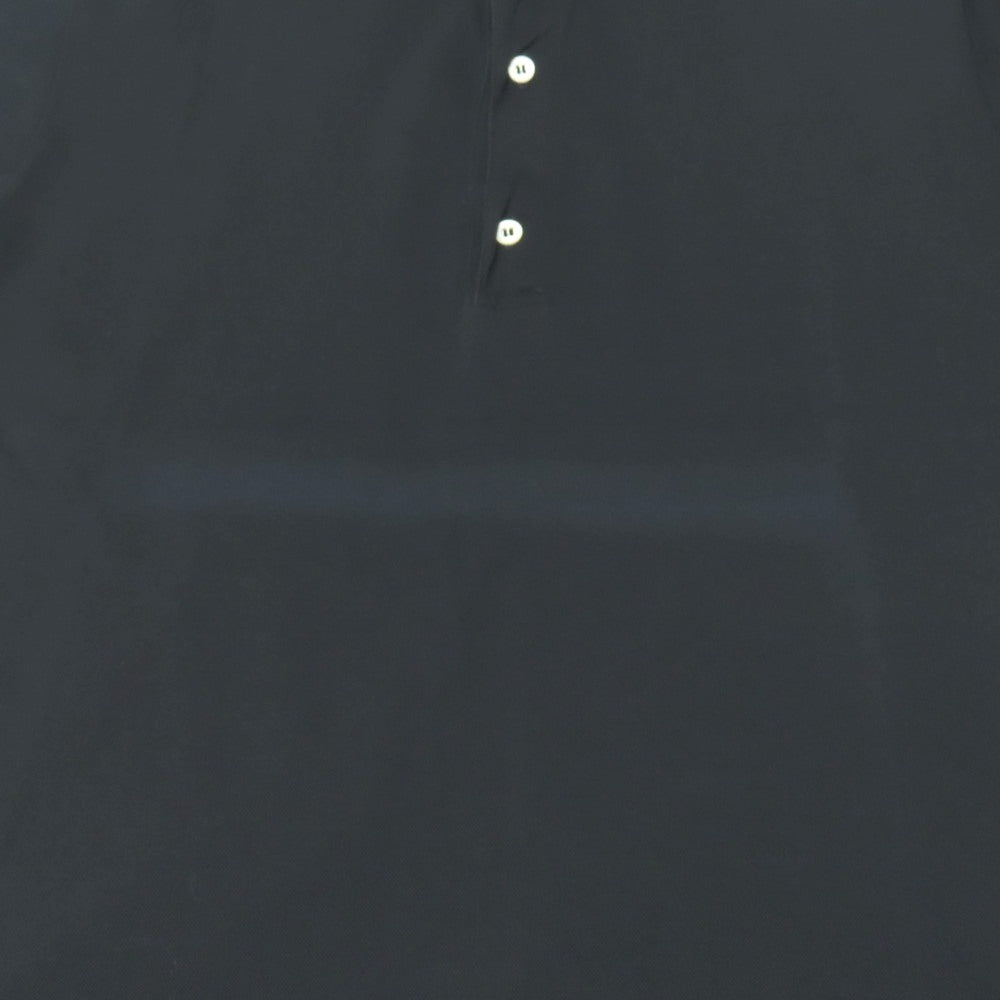 【中古】ドルモア DRUMOHR コットン 半袖ポロシャツ ダークネイビー【サイズL】【 状態ランクC 】【 メンズ 】