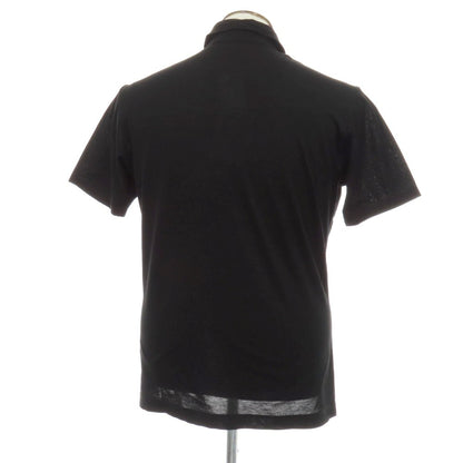 【中古】ドルモア DRUMOHR コットン 半袖ポロシャツ ブラック【サイズL】【 状態ランクB 】【 メンズ 】