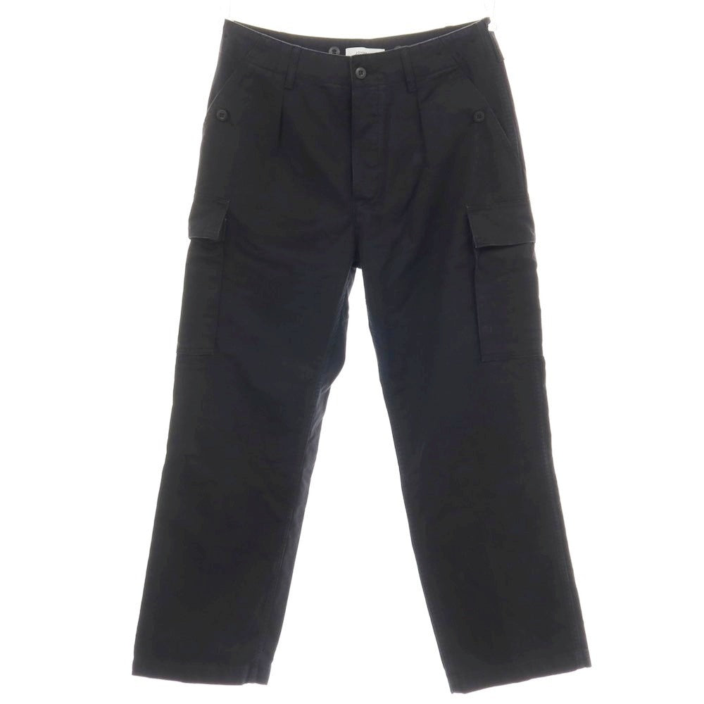 【中古】ジョンブル Johnbull コットン カーゴパンツ ブラック【サイズL】【 状態ランクB 】【 メンズ 】