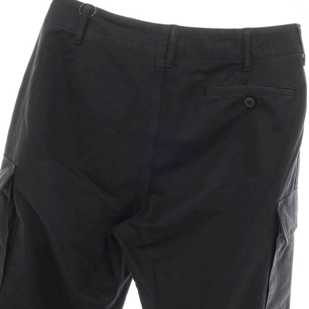 【中古】ジョンブル Johnbull コットン カーゴパンツ ブラック【サイズL】【 状態ランクB 】【 メンズ 】
