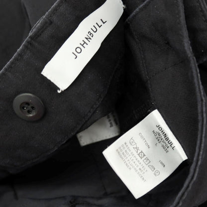 【中古】ジョンブル Johnbull コットン カーゴパンツ ブラック【サイズL】【 状態ランクB 】【 メンズ 】