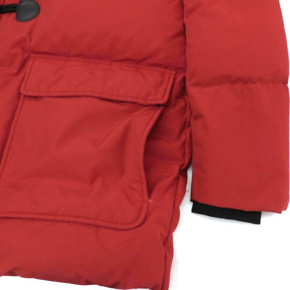【中古】アルマーニ ジーンズ ARMANI JEANS コットンポリエステル ダッフル仕様 ダウンコート レッド【サイズ48】【 状態ランクB 】【 メンズ 】