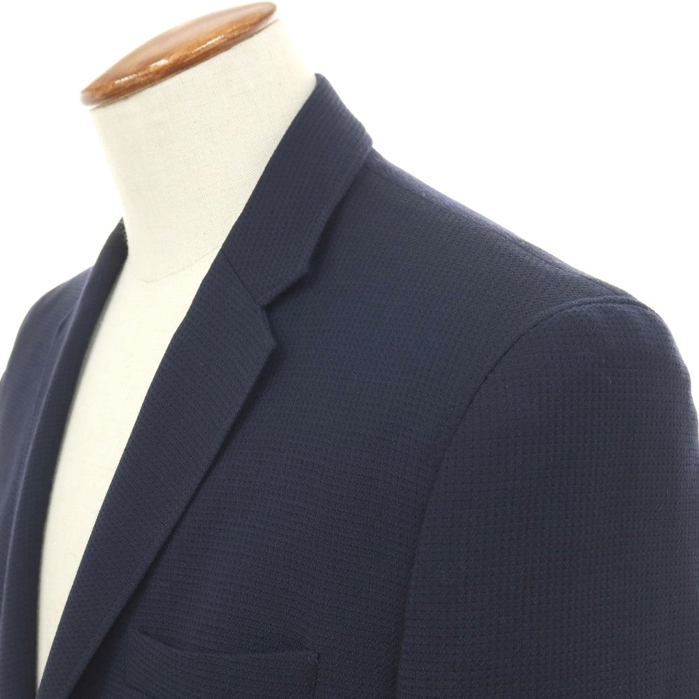 【中古】エンポリオ アルマーニ EMPORIO ARMANI ウール 2B テーラードジャケット ネイビー【サイズ48】【 状態ランクC 】【 メンズ 】