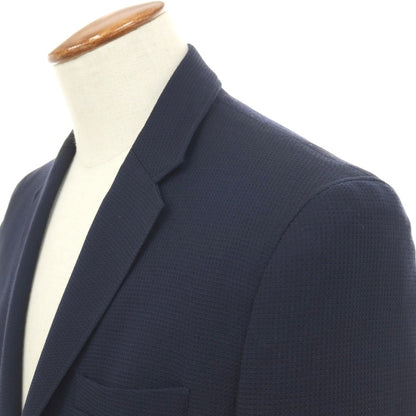 【中古】エンポリオ アルマーニ EMPORIO ARMANI ウール 2B テーラードジャケット ネイビー【サイズ48】【 状態ランクC 】【 メンズ 】