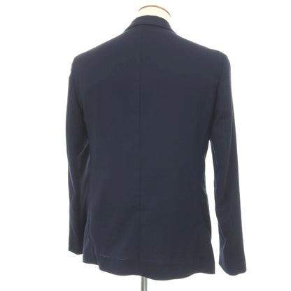【中古】エンポリオ アルマーニ EMPORIO ARMANI ウール 2B テーラードジャケット ネイビー【サイズ48】【 状態ランクC 】【 メンズ 】