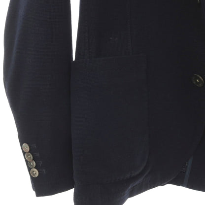 【中古】ソリード SOLIDO ポリエステルコットン ジャージー 2B カジュアルジャケット ネイビー【サイズ2】【 状態ランクC 】【 メンズ 】