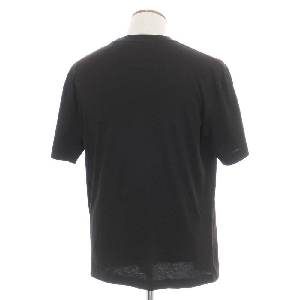 【中古】シーピーカンパニー C.P.Company コットン クルーネック 半袖Ｔシャツ ブラック【サイズM】【 状態ランクA 】【 メンズ 】