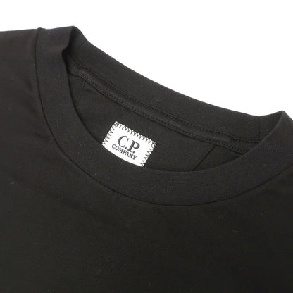 【中古】シーピーカンパニー C.P.Company コットン クルーネック 半袖Ｔシャツ ブラック【サイズM】【 状態ランクA 】【 メンズ 】