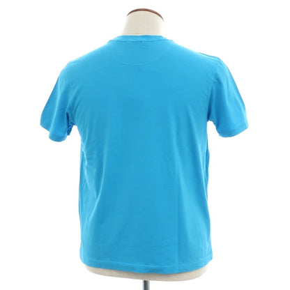 【中古】ルイジボレッリ ラグジュアリーヴィンテージ LUIGIBORRELLI LUXURY VINTAGE ポケット半袖Tシャツ ライトブルー【サイズM】【 状態ランクB 】【 メンズ 】