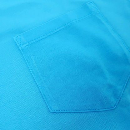 【中古】ルイジボレッリ ラグジュアリーヴィンテージ LUIGIBORRELLI LUXURY VINTAGE ポケット半袖Tシャツ ライトブルー【サイズM】【 状態ランクB 】【 メンズ 】