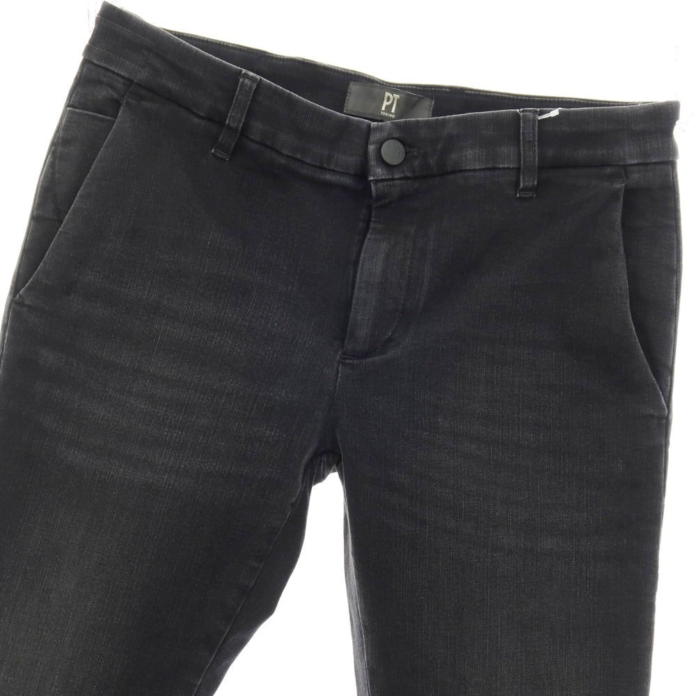 【中古】ピーティートリノ デニム PT TORINO DENIM ストレッチ コットンレーヨンポリエステル デニムパンツ グレーブラック【サイズ31】【 状態ランクA 】【 メンズ 】