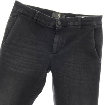 【中古】ピーティートリノ デニム PT TORINO DENIM ストレッチ コットンレーヨンポリエステル デニムパンツ グレーブラック【サイズ31】【 状態ランクA 】【 メンズ 】