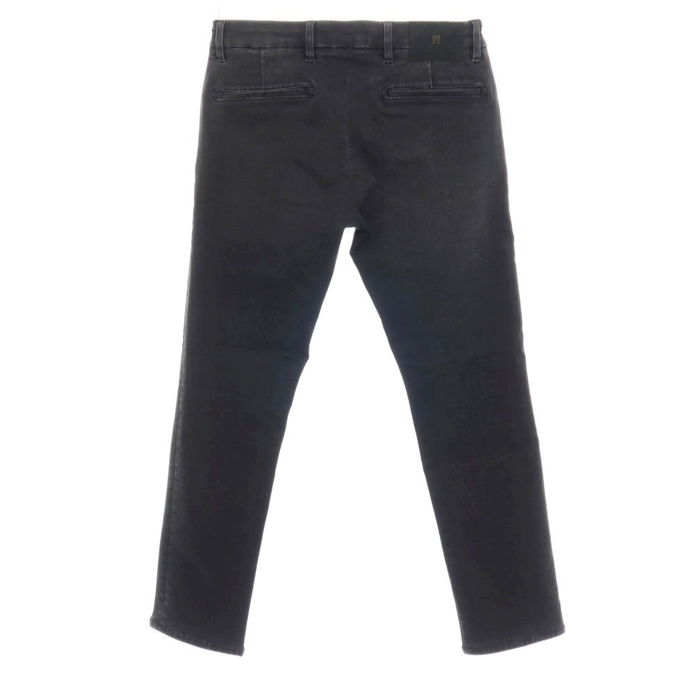 【中古】ピーティートリノ デニム PT TORINO DENIM ストレッチ コットンレーヨンポリエステル デニムパンツ グレーブラック【サイズ31】【 状態ランクA 】【 メンズ 】