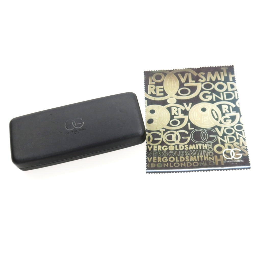 【中古】オリバー ゴールドスミス Oliver Goldsmith VICE CONSUL-s プラスチック メガネ ブラック【サイズ53□20-145】【 状態ランクC 】【 メンズ 】