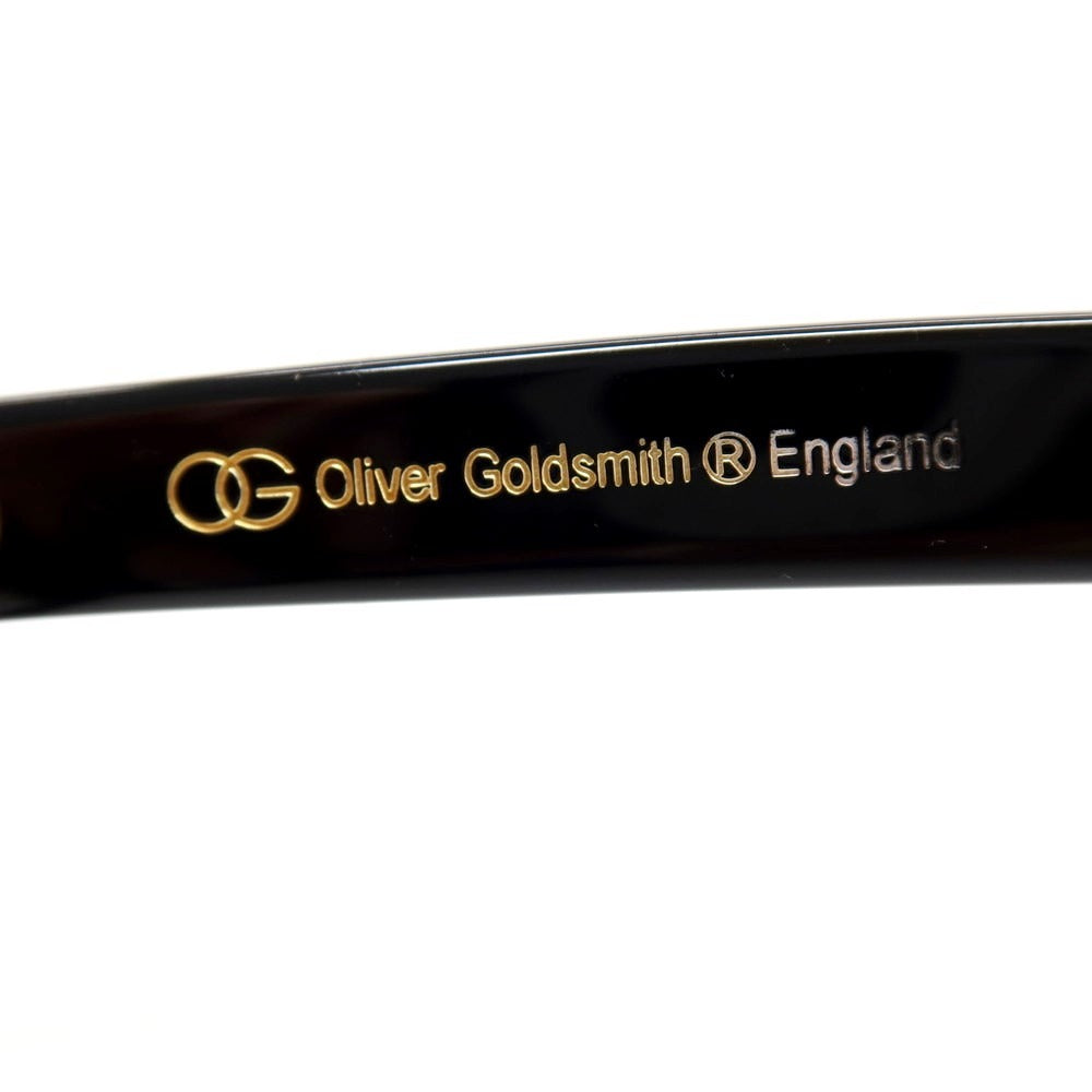【中古】オリバー ゴールドスミス Oliver Goldsmith VICE CONSUL-s プラスチック メガネ ブラック【サイズ53□20-145】【 状態ランクC 】【 メンズ 】