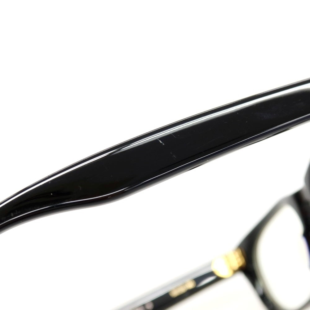 【中古】オリバー ゴールドスミス Oliver Goldsmith VICE CONSUL-s プラスチック メガネ ブラック【サイズ53□20-145】【 状態ランクC 】【 メンズ 】