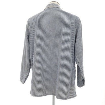【中古】オシュコシュ OSHKOSH 60～70’S ストライプ カバーオール ネイビーxホワイト【サイズ表記なし（L位）】【 状態ランクC 】【 メンズ 】